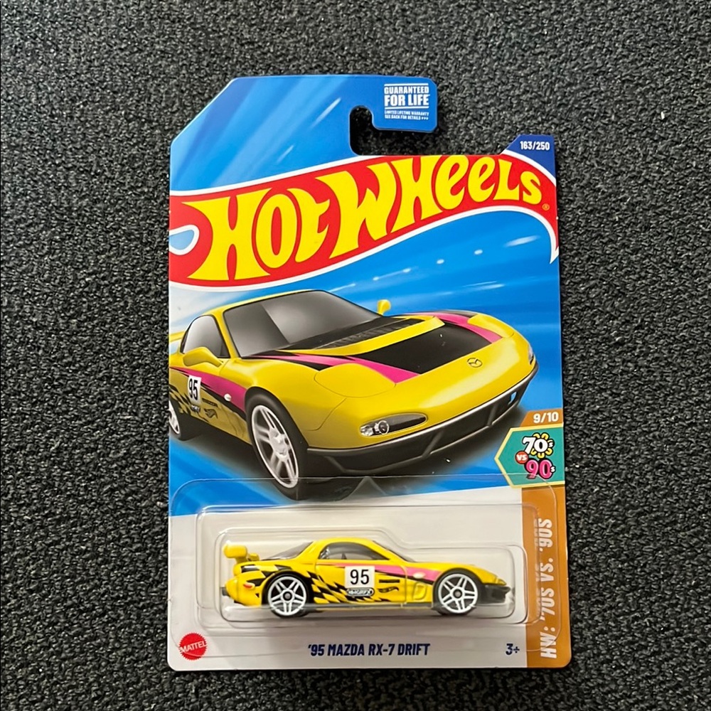 Yellow and Black Die-Cast Sports Car